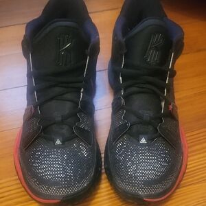 Nike Kyrie 7 Black and Red Sneakers Mens Size 8.5